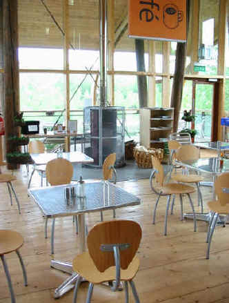 View of the Welcome Hall at the Earth Centre in Denaby Main, Doncaster