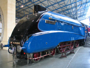 the Mallard train at York