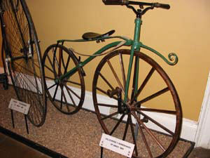 velocipede bicycle or 'boneshaker' 