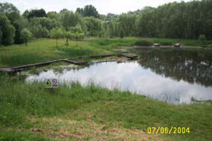 photo of fishing lake at the earth centtre
