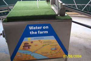 water on the farm